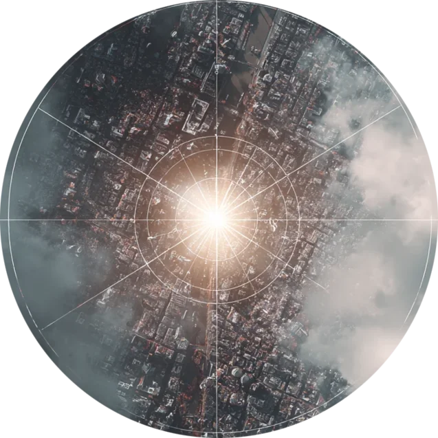 奇門遁甲の盤面 奇門遁甲アプリで表示